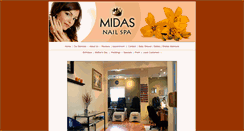 Desktop Screenshot of midasnails.com